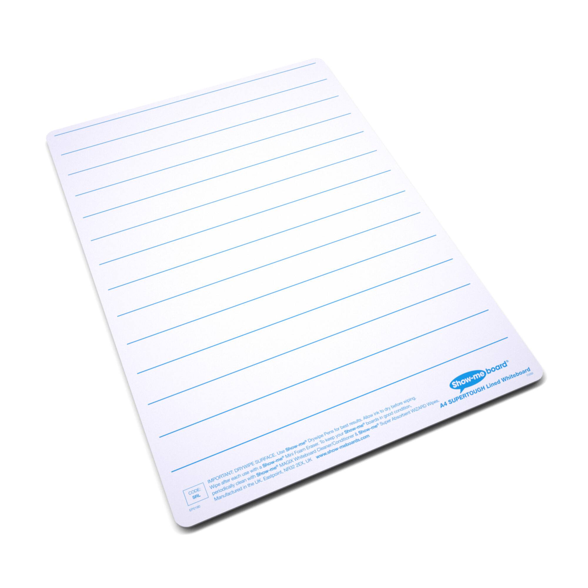 Show-me® A4 Lined/Plain Supertough Lapboards Bulk Box Set